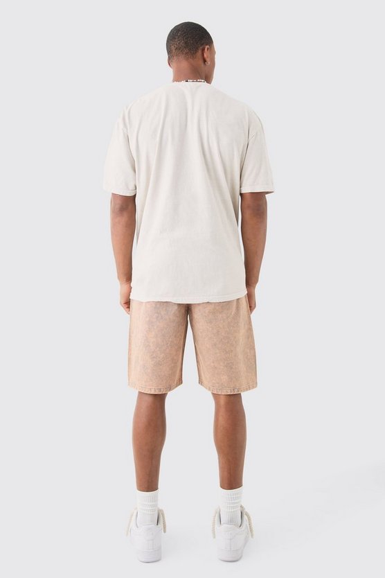 Oversize T-Shirt mit Print
