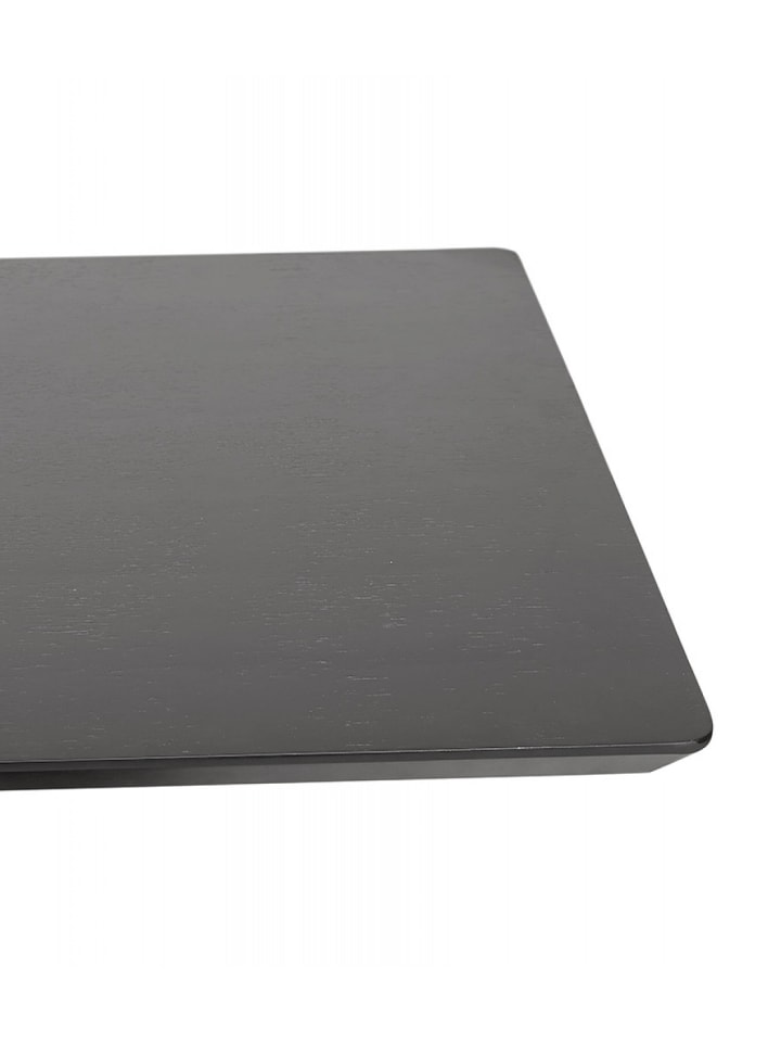 KADIMA DESIGN Esstisch Schwarz Holz Metall | Modern Elegant in Schwarz günstig kaufen