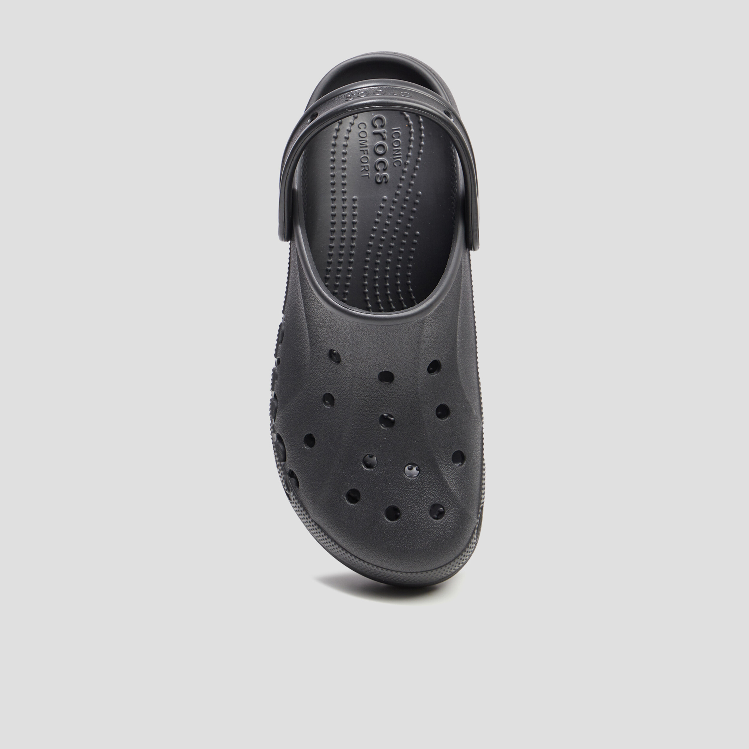 Sabots plateformes Crocs noir femme | La Halle
