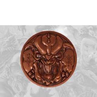Doom Pinky 'Level Up' medallion