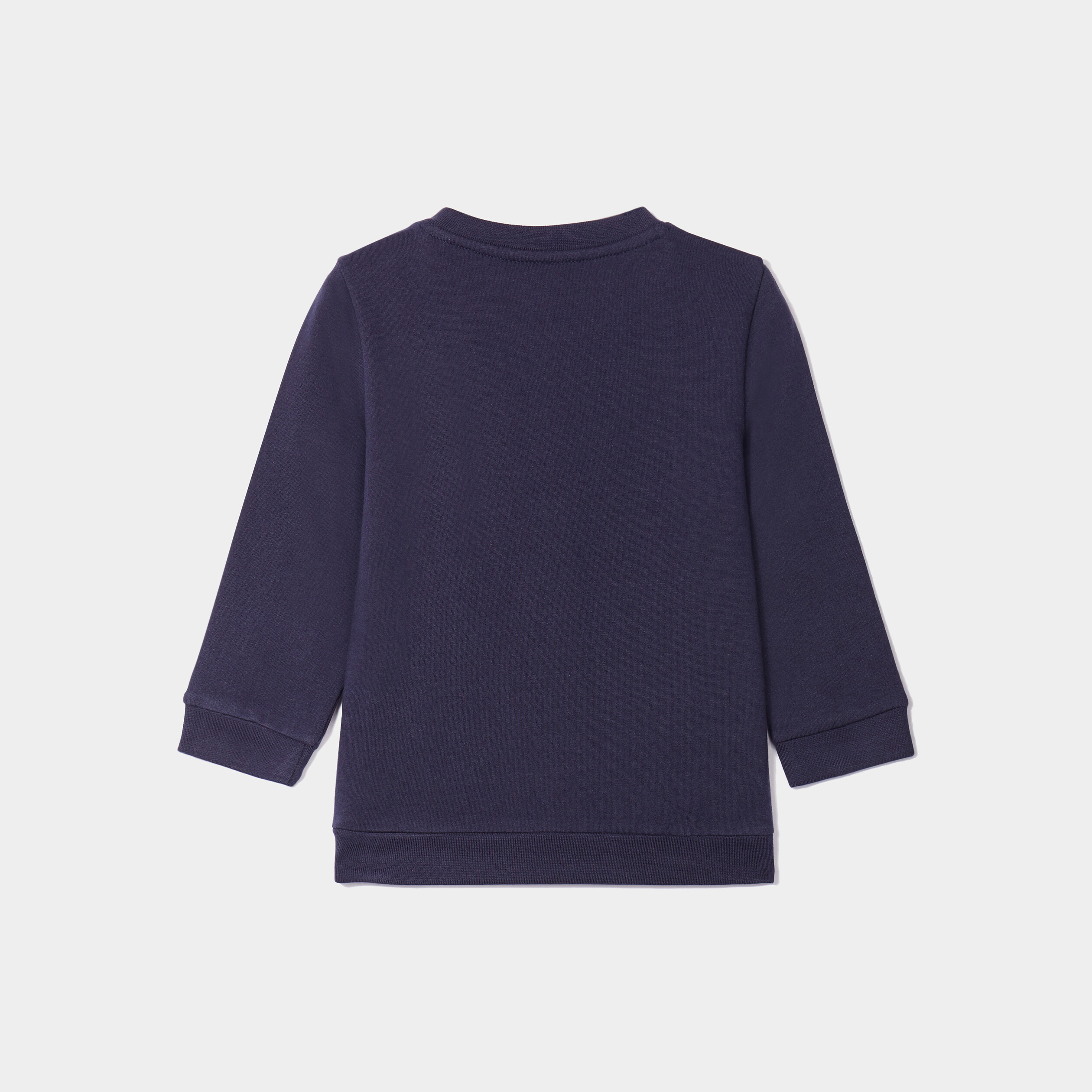 Sweat manches longues Bob l'éponge coton bleu marine bébé garçon | La Halle