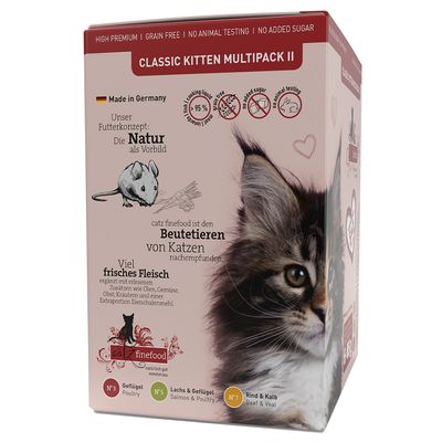 catz finefood Kitten 6 x 85 - 5 + 1 gratis!