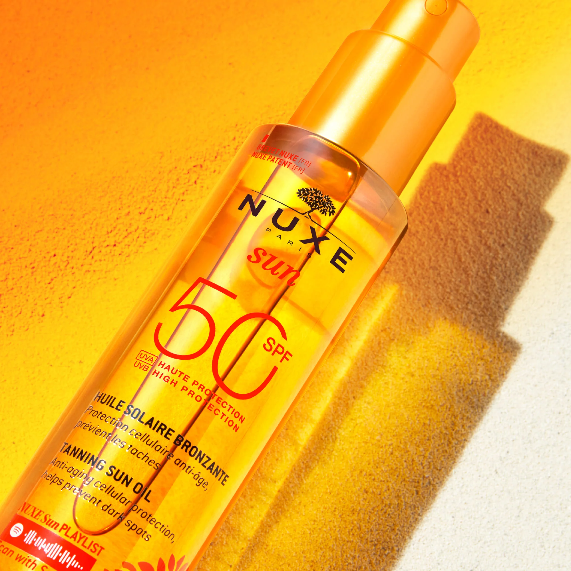 Sun Face and Body Sun Oil SPF50 - High protection body sun oil, High protection face sun oil.
