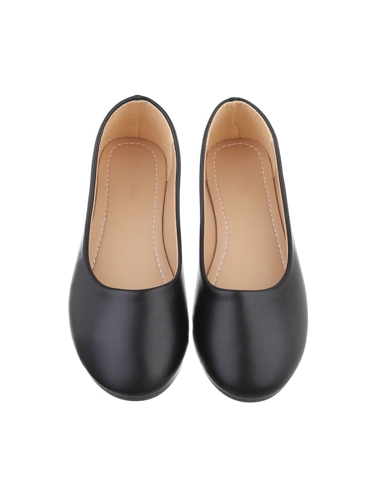 Ital-Design Ballerina in Schwarz günstig kaufen
