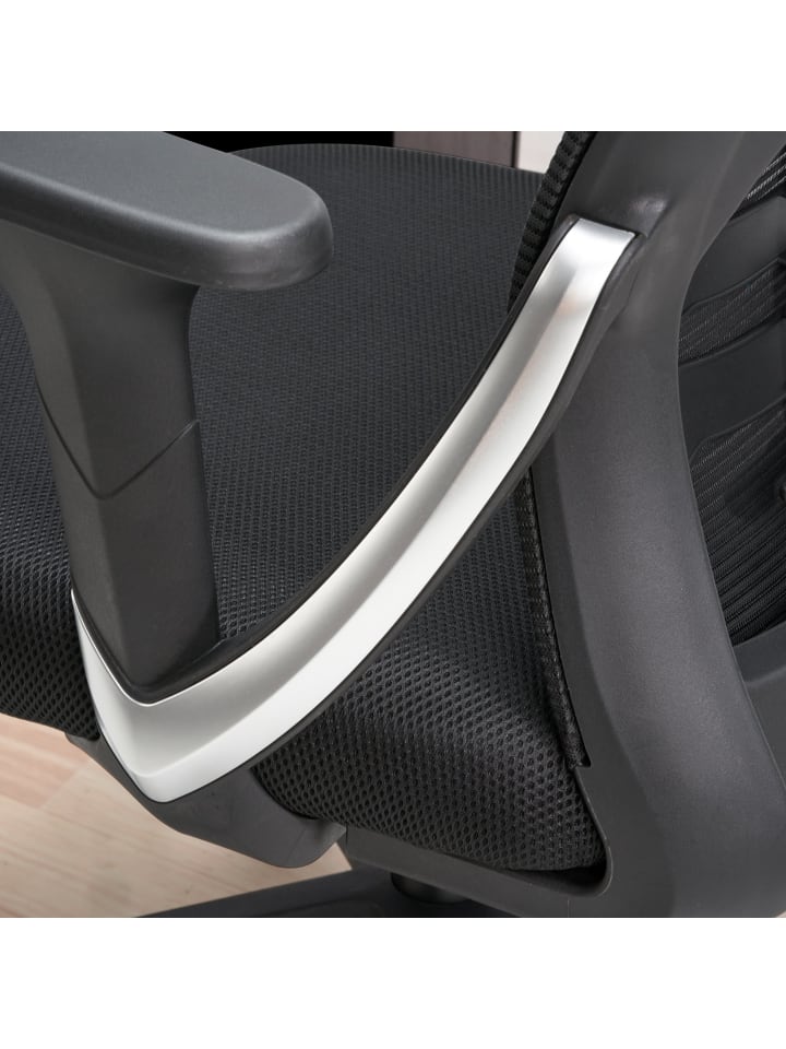 KADIMA DESIGN Bürostuhl mit Mesh-Bezug, Ergonomisch, Lordose & Kopfstütze, Büro günstig kaufen onesize