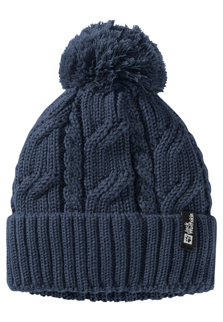 POMPOM BEANIE Winddichte Strickmütze