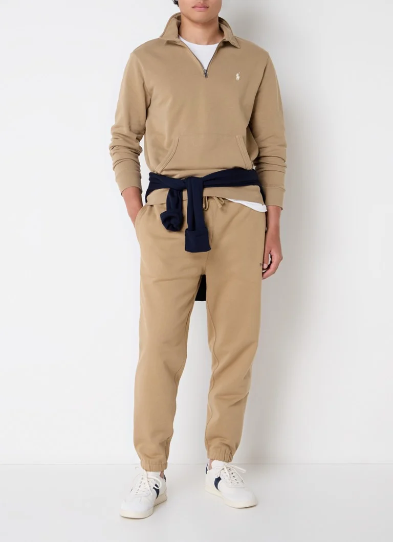 Πλεκτή φόρμα με στάμπα λογότυπου Ralph Lauren