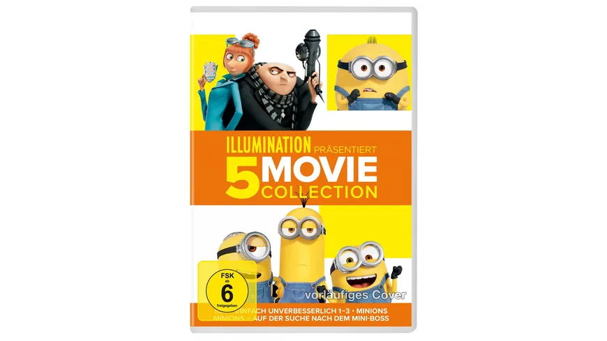 Illumination 5 Filme DVD-Edition  [5 DVDs]