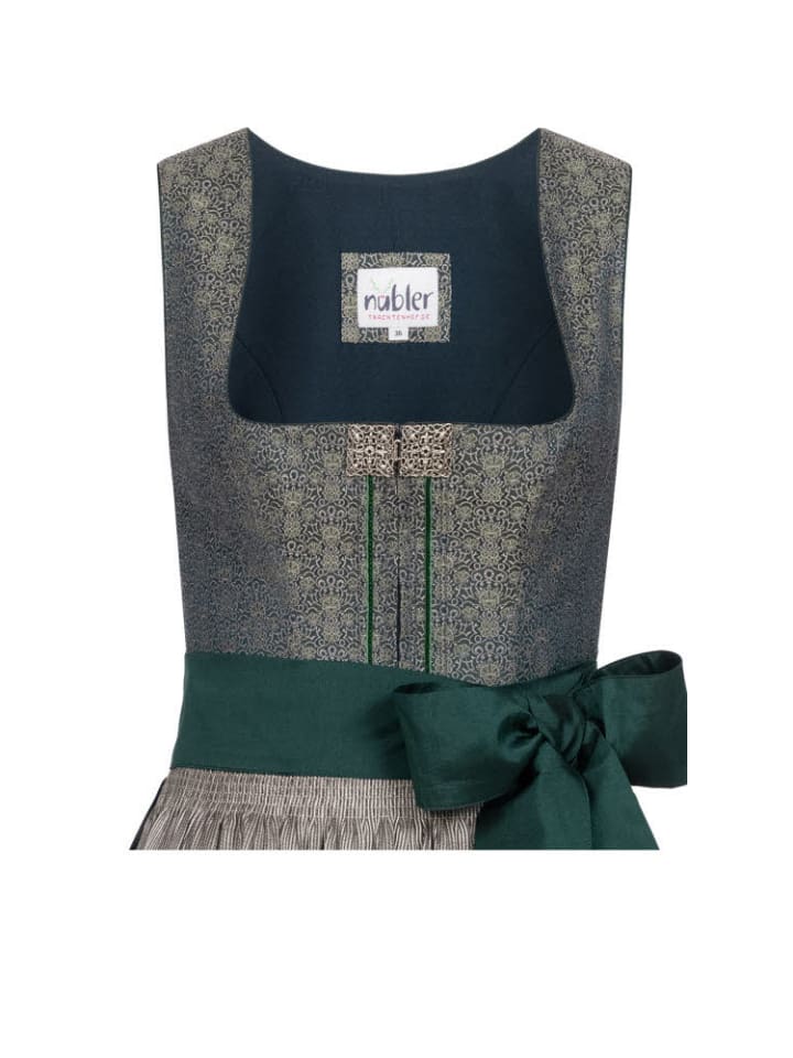 Nübler Dirndl midi Lea in Grün günstig kaufen