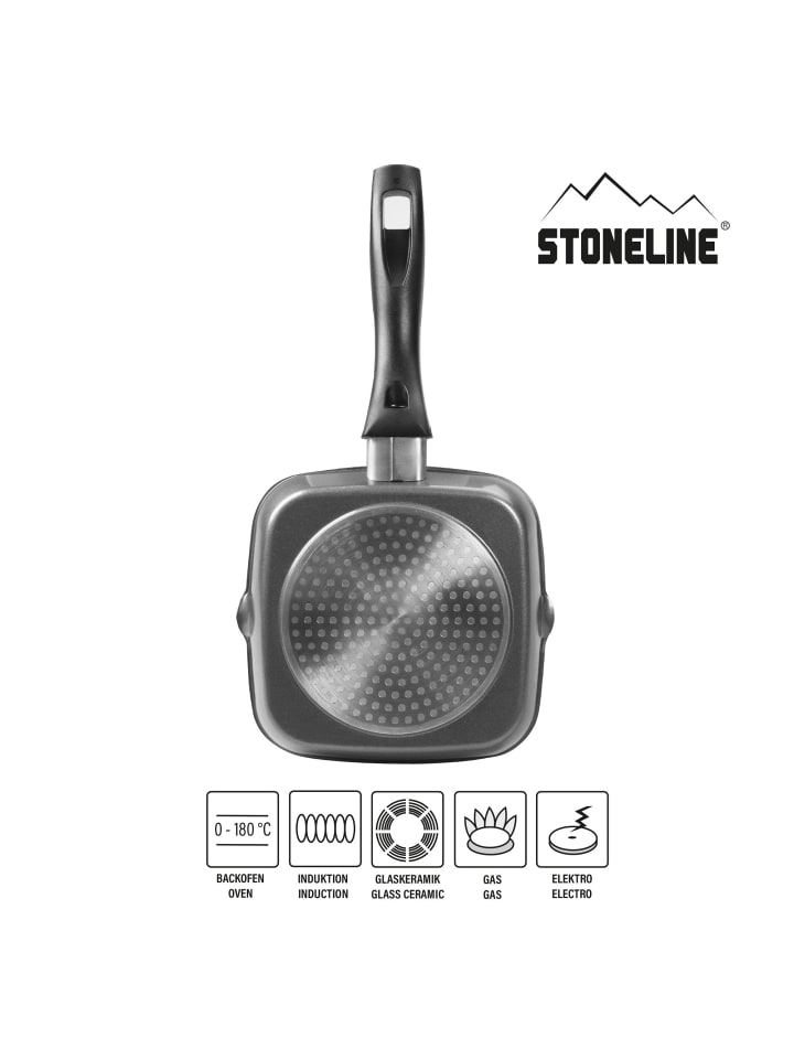 Stoneline Grillpfanne 16 cm | ohne Deckel in Anthrazit günstig kaufen onesize