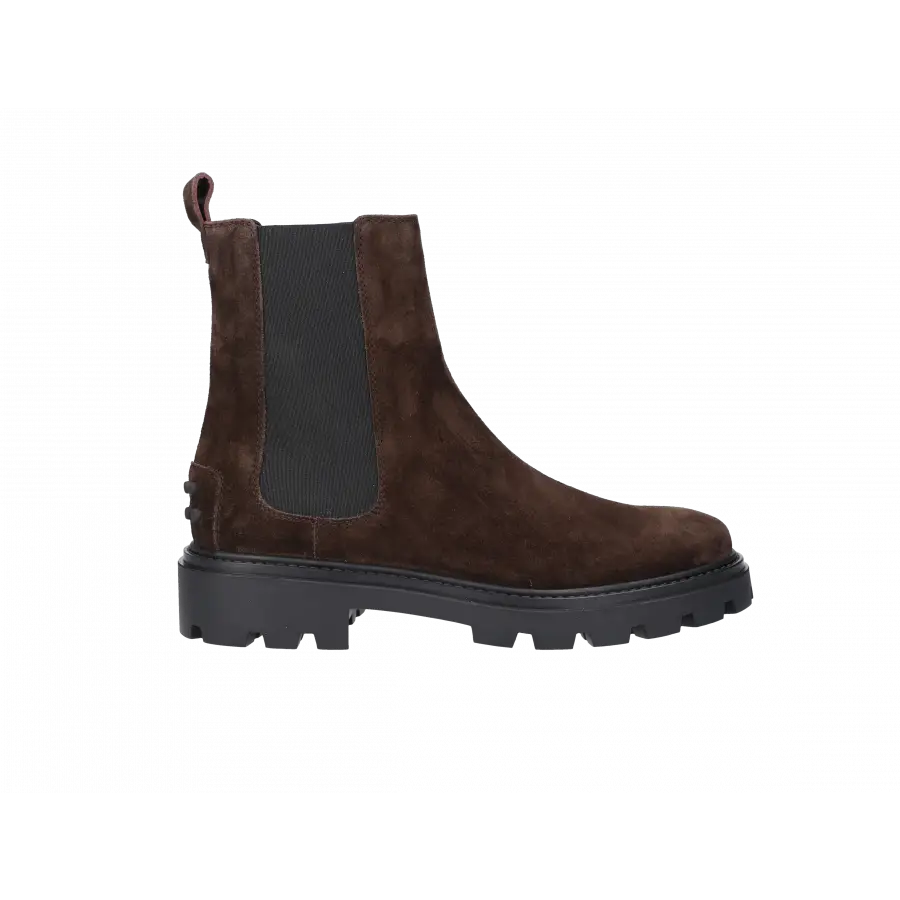 Tod's - Chelsea Boots W08J0 Veloursleder - braun