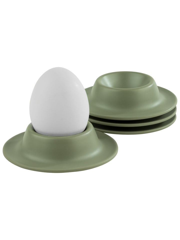 APS Eierbecher 4er Set in grün, 8,5 x 8,5 cm, H: 2 cm, Ø 8,5 cm  günstig kaufen onesize
