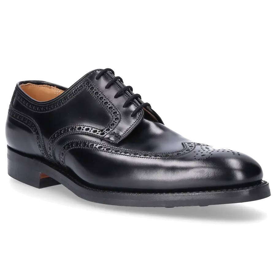 Crockett & Jones - Businessschuhe Derby TRAFFORD schwarz - schwarz