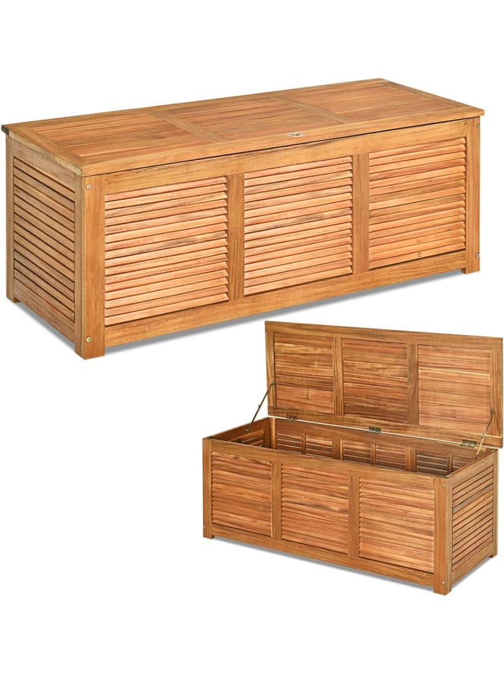 COSTWAY Gartenbox 120x45x45cm in Hellbraun günstig kaufen onesize