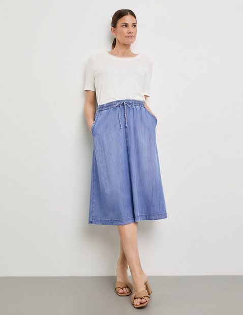 Jeansrock in A-Linie