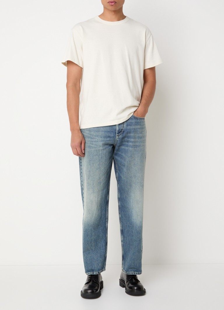 Jeansy Jean Denham Rag Tapered Fit, średnie pranie