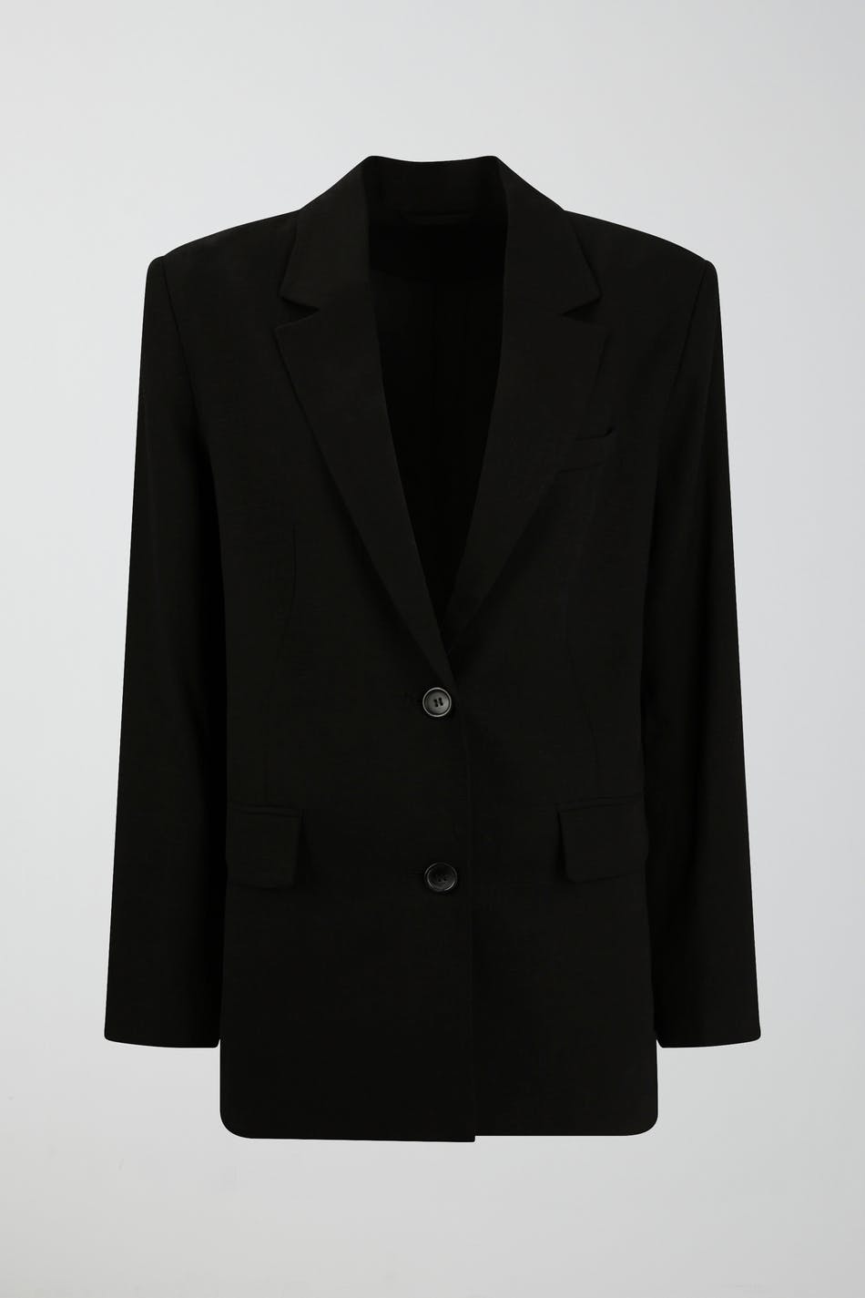 Linen blend blazer