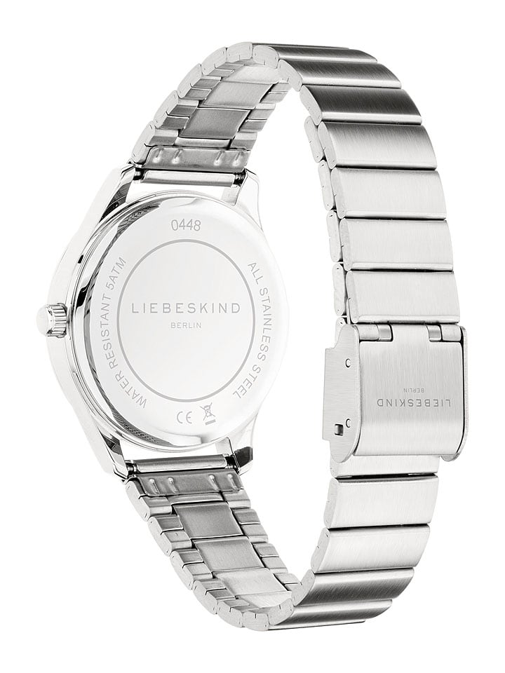 Liebeskind Quarzuhr in Silber/ Grün günstig kaufen onesize