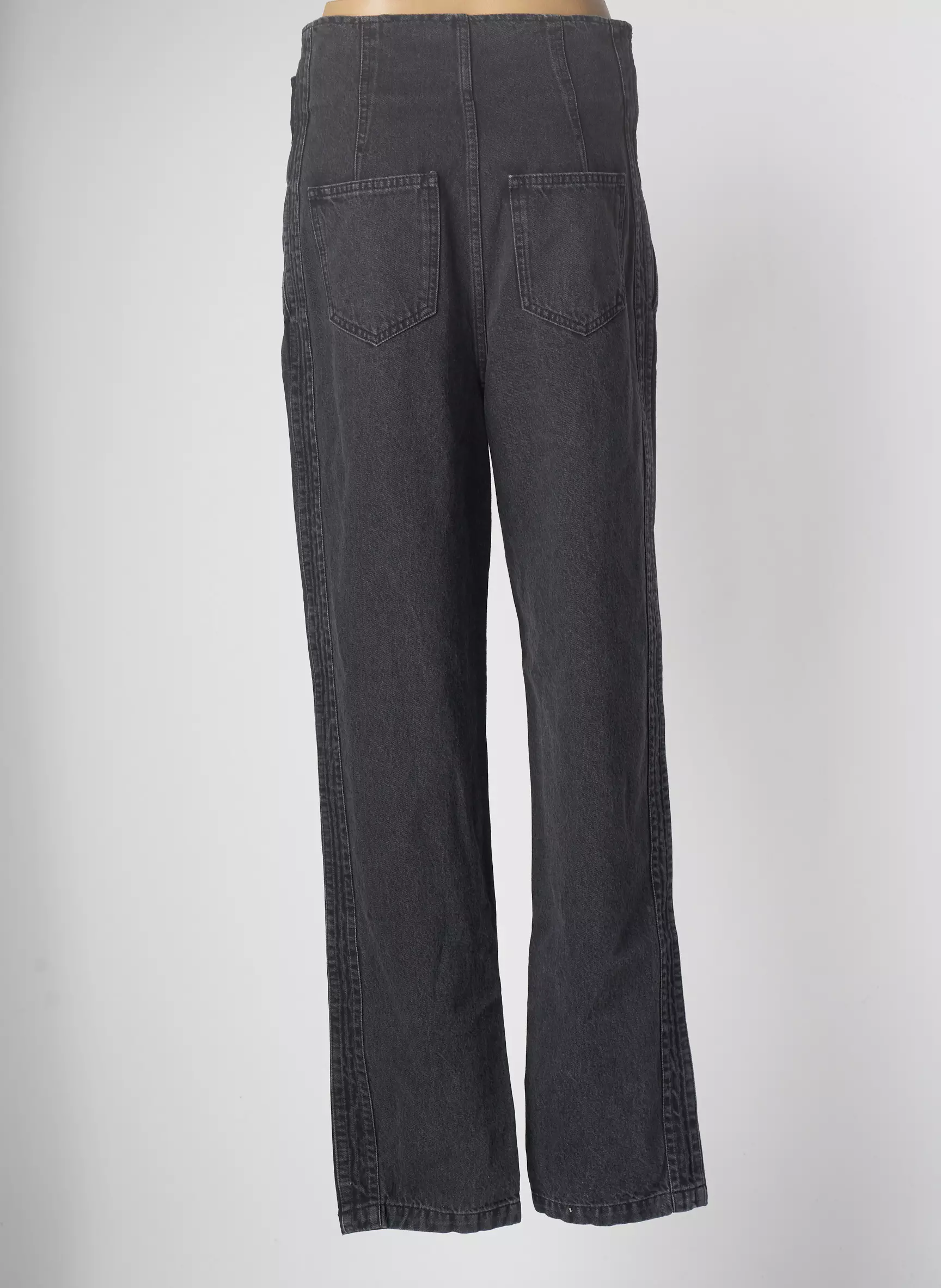 Iro Jeans Coupe Droite Femme couleur gris