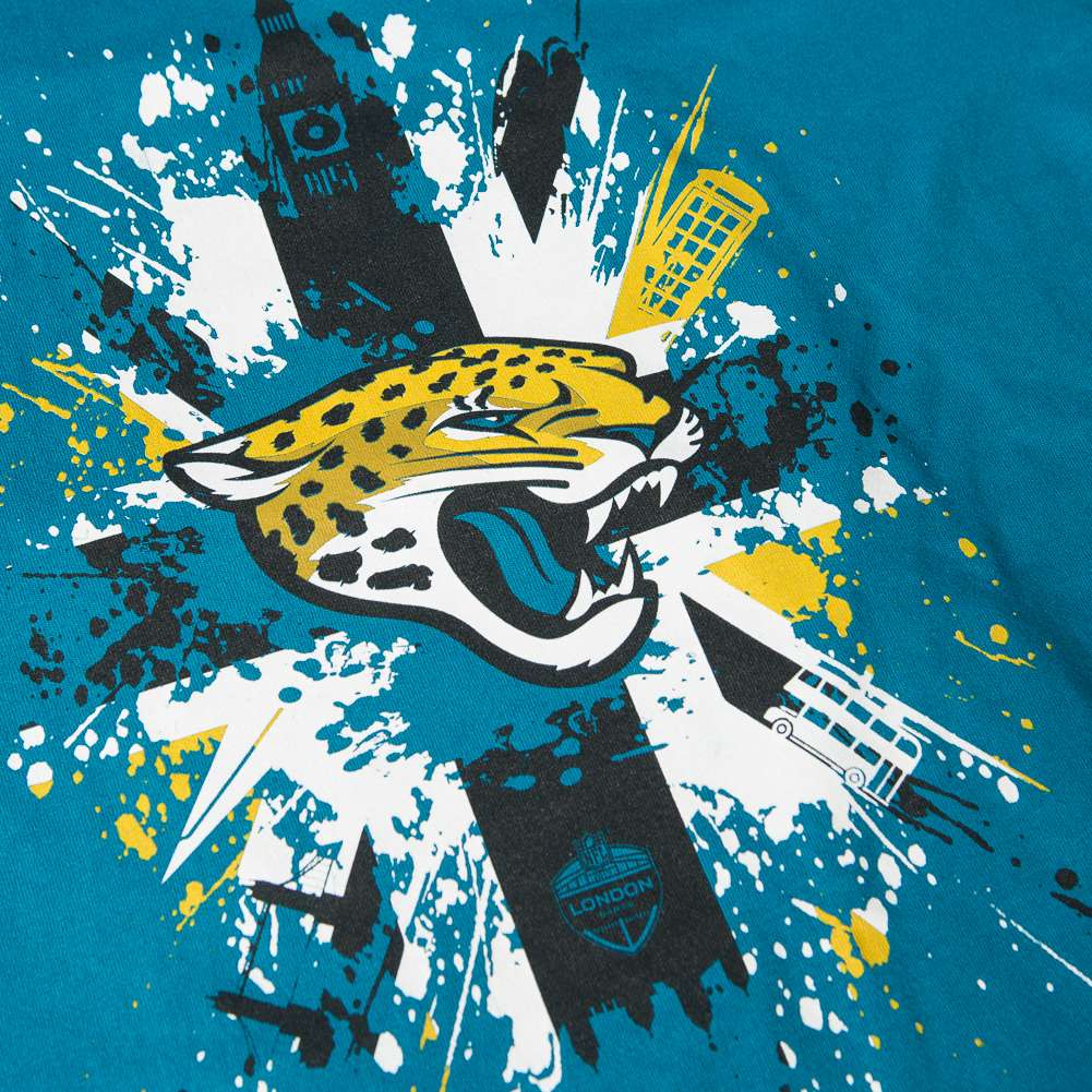 Jacksonville Jaguars NFL Fanatics Splatter Herren T-Shirt 1878TEAL95JJA