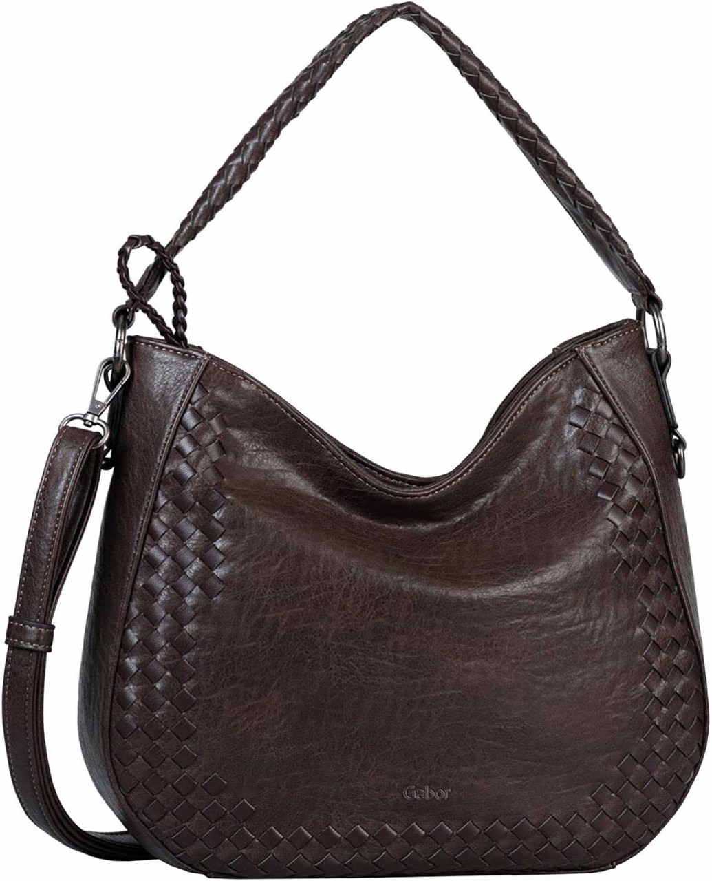 GABOR Handtaschen braun AYLA, Hobo bag, dark brown