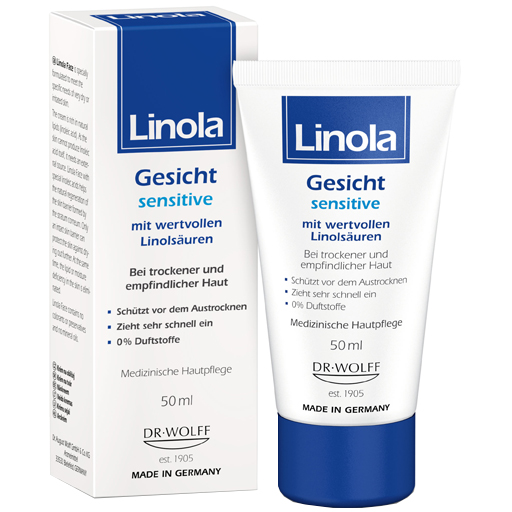 LINOLA Gesicht sensitive Creme  50 ml  Creme