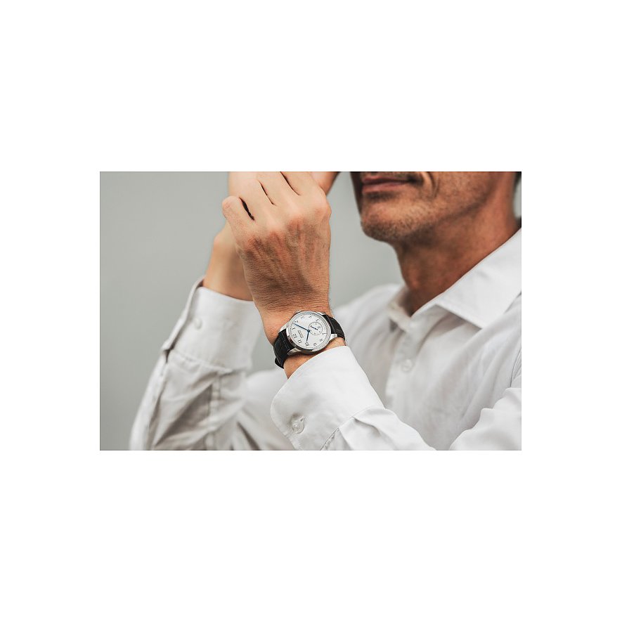 Union Glashütte Herrenuhr 1893 Kleine Sekunde