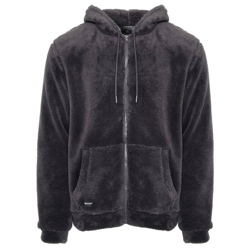 Threadbare Franklin Borg Hoody Sweatjacke Herren