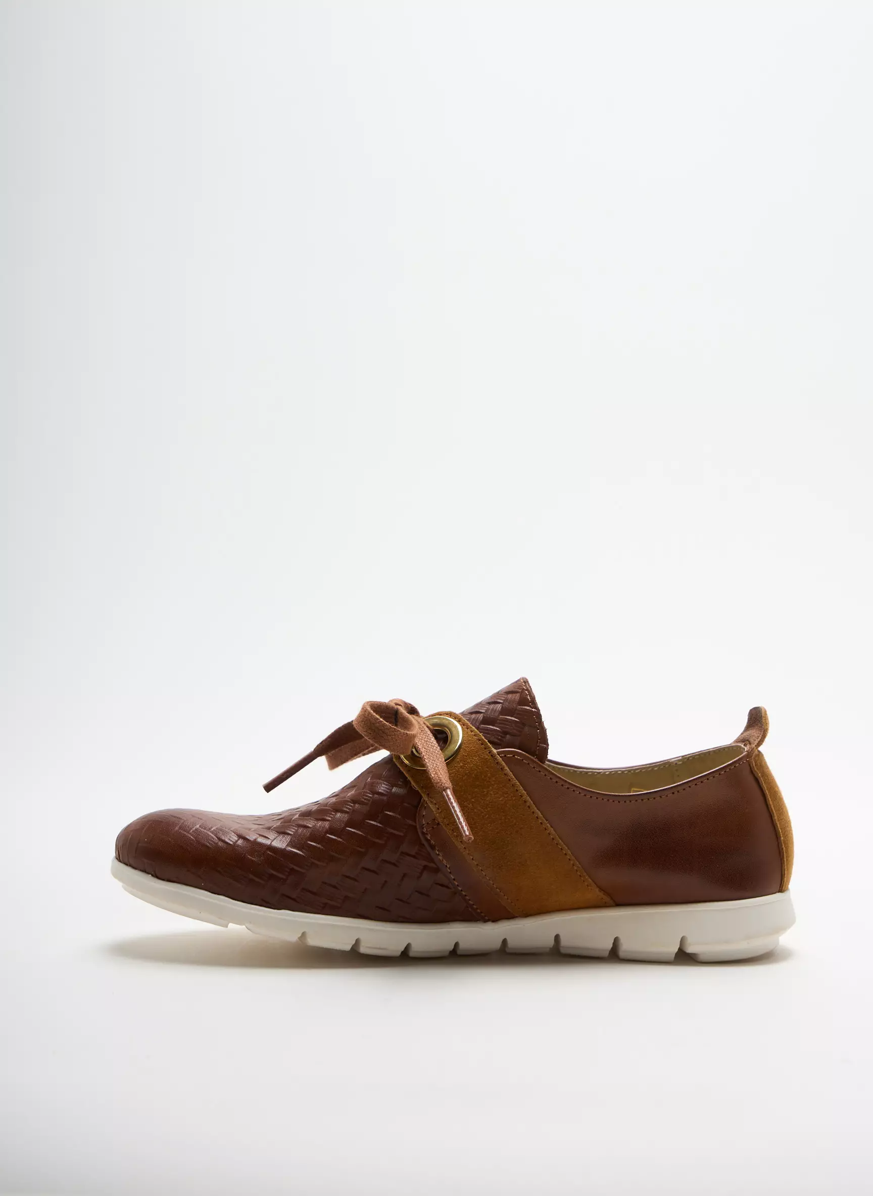 Folie S Baskets Femme couleur marron