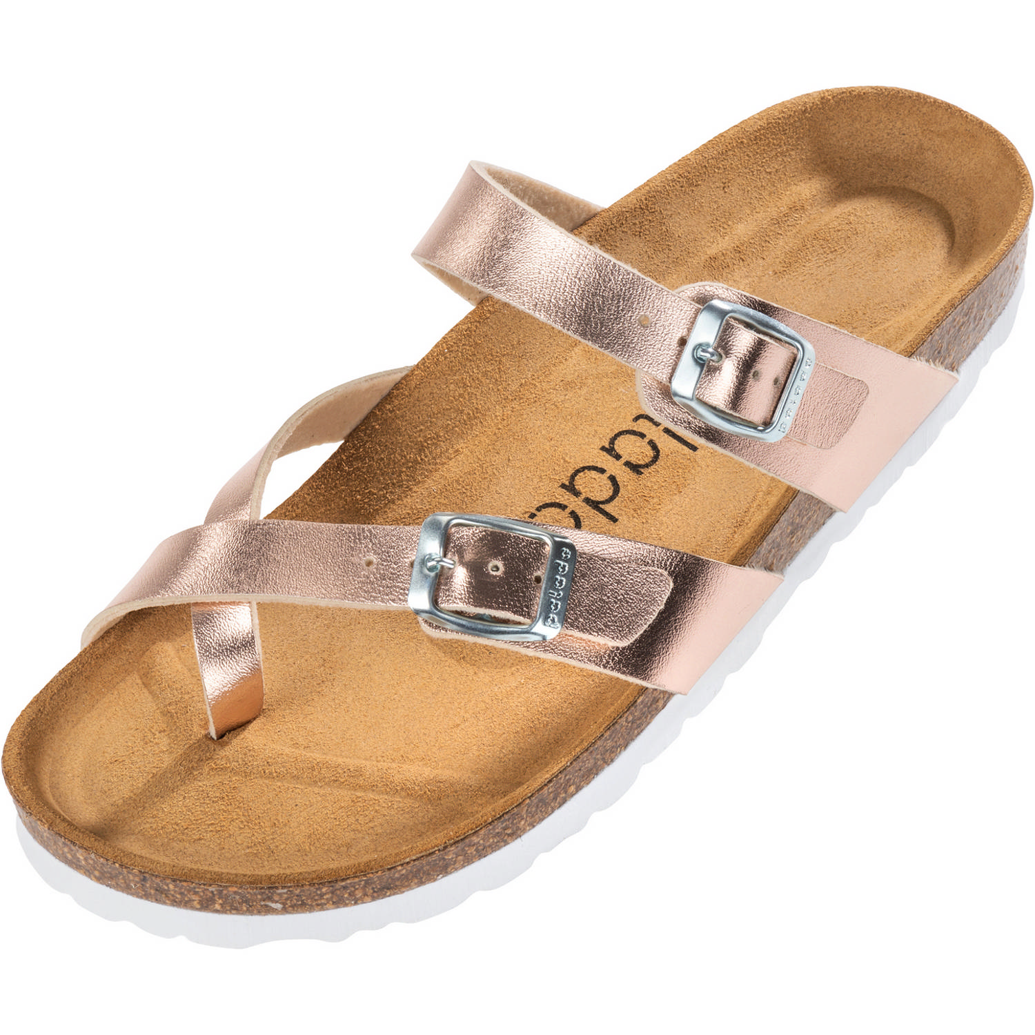 Palado Cres Metallic, Pantoletten, Damen, Rose/Silber
