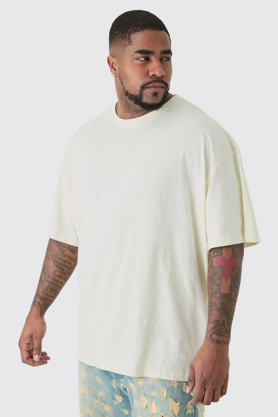 Plus T-Shirt mit Worldwide-Print