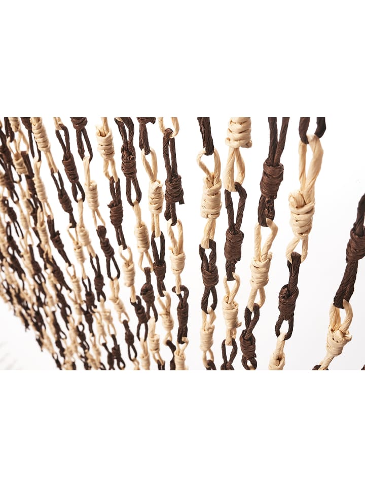 kobolo Vorhang KNOTS200 in Braun günstig kaufen onesize