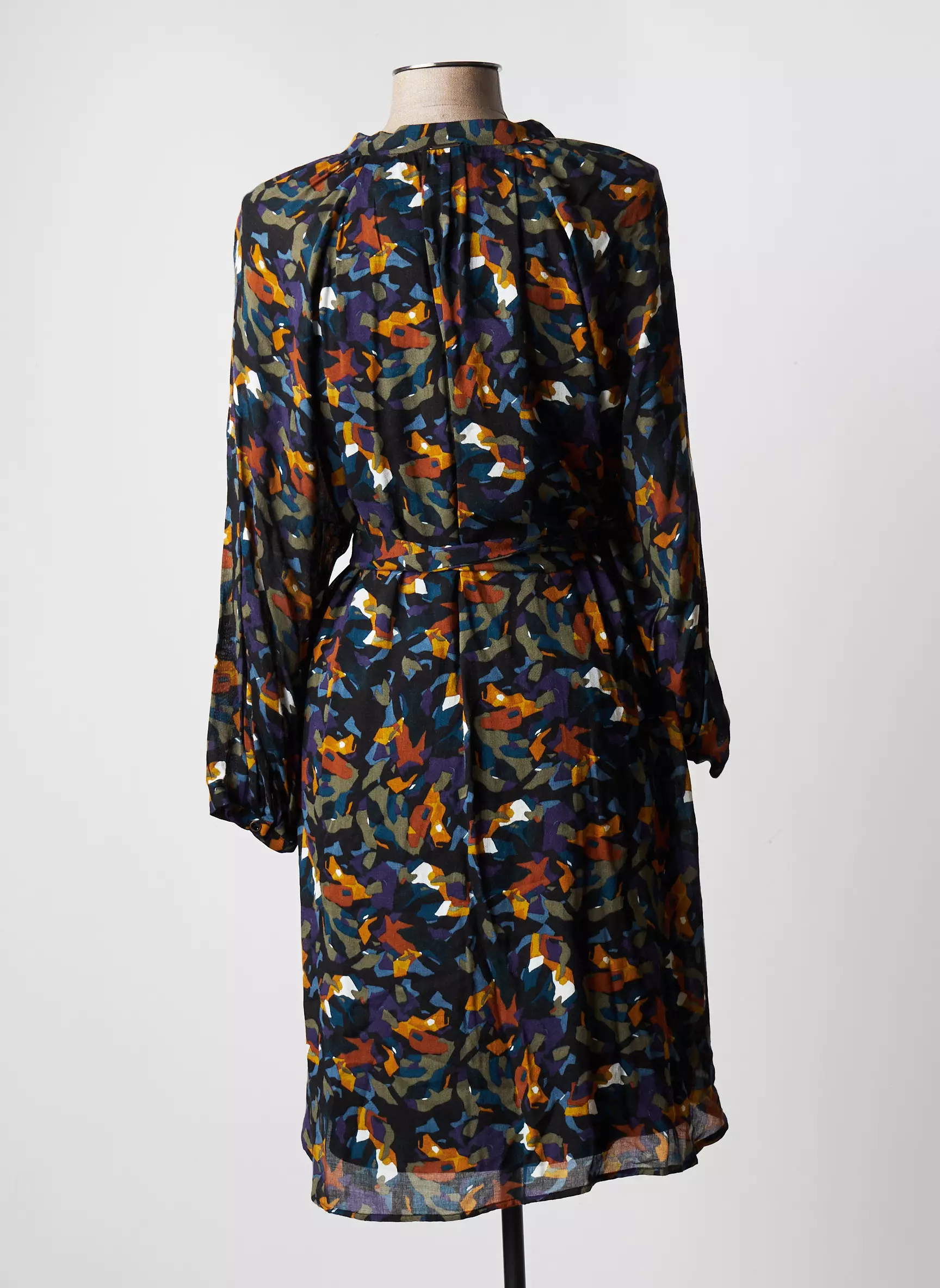 One Step Robes Mi Longues Femme couleur noir