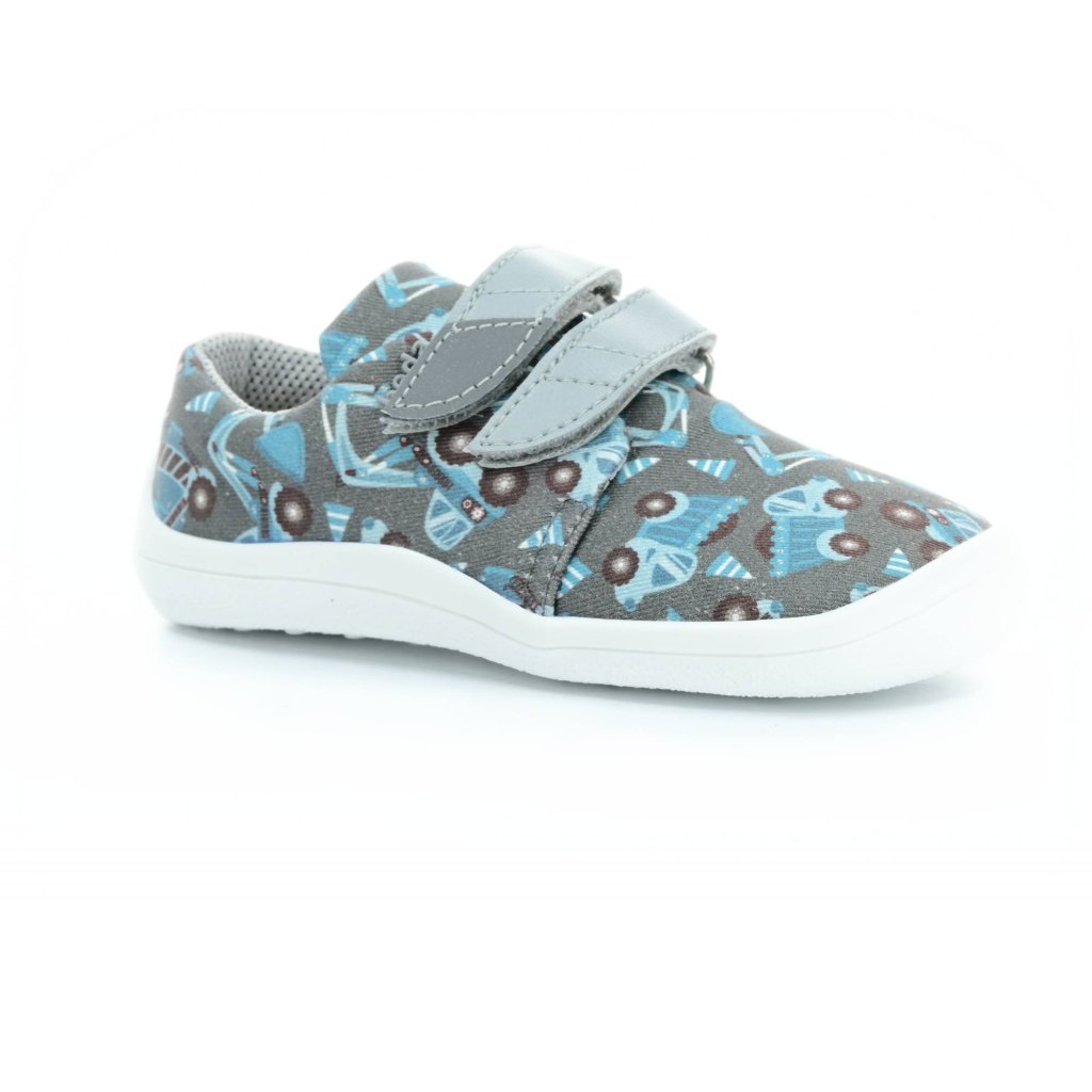 Beda Trucks Canvas Barfußsneakers mit Hinterkappe (BF 0001/TEX/W/OP)
