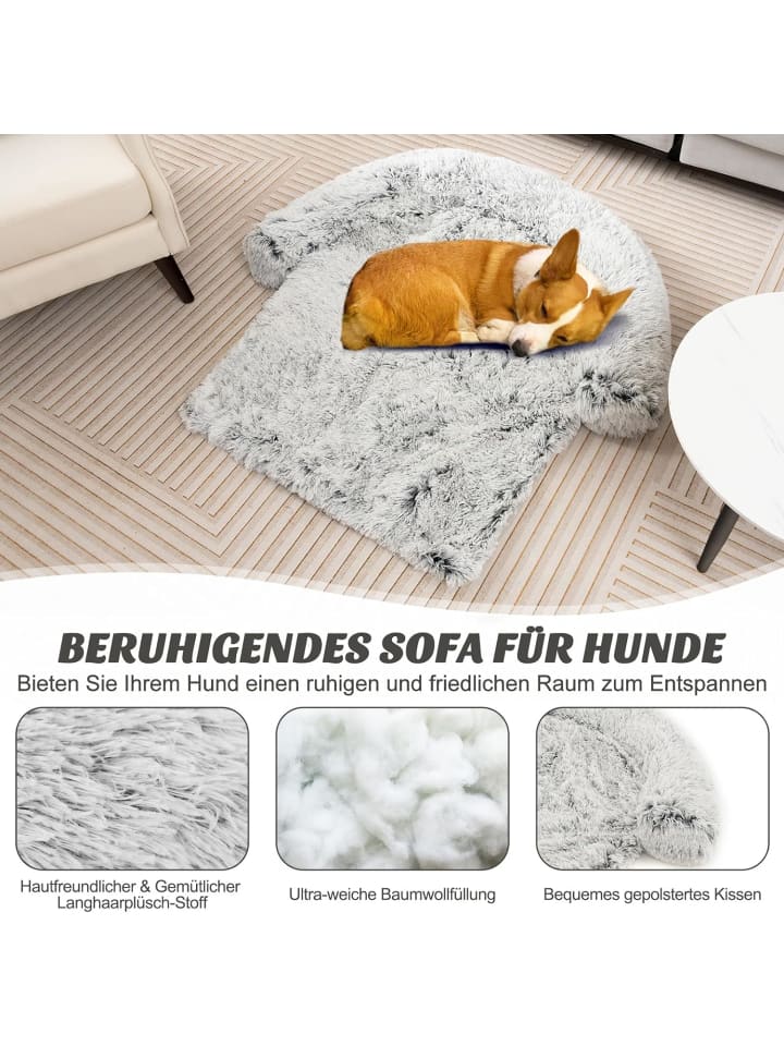 COSTWAY Hundebett 101x89x16cm in Grau günstig kaufen onesize