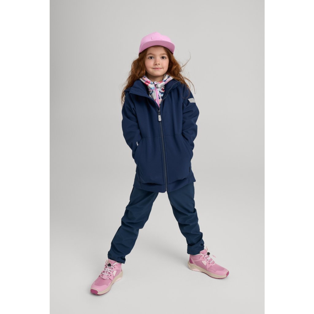 Reima Idole Black Kinder Softshellhose