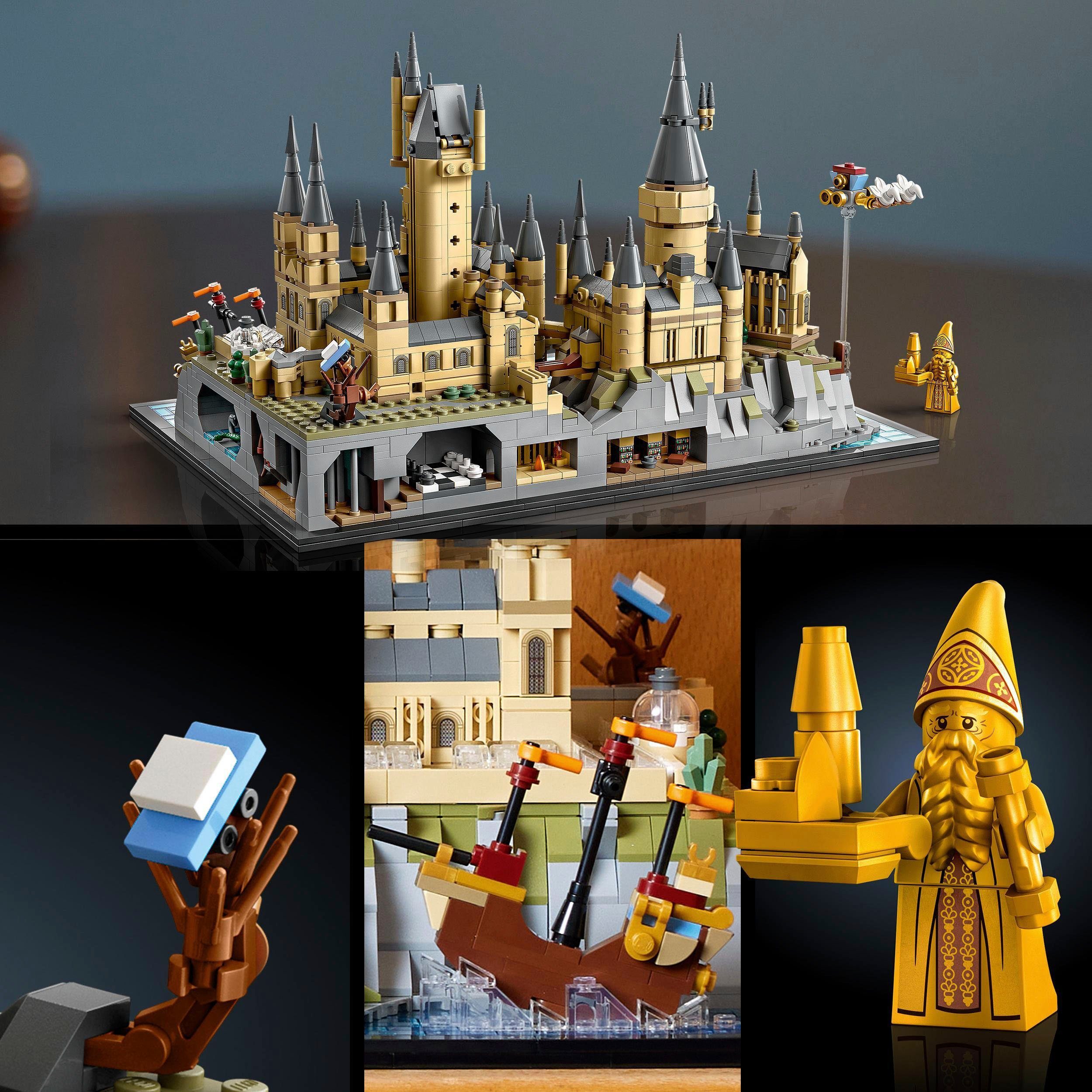 LEGO® Konstruktionsspielsteine Schloss Hogwarts mit Schlossgelände (76419), LEGO® Harry Potter, (2660 St), Made in Europe