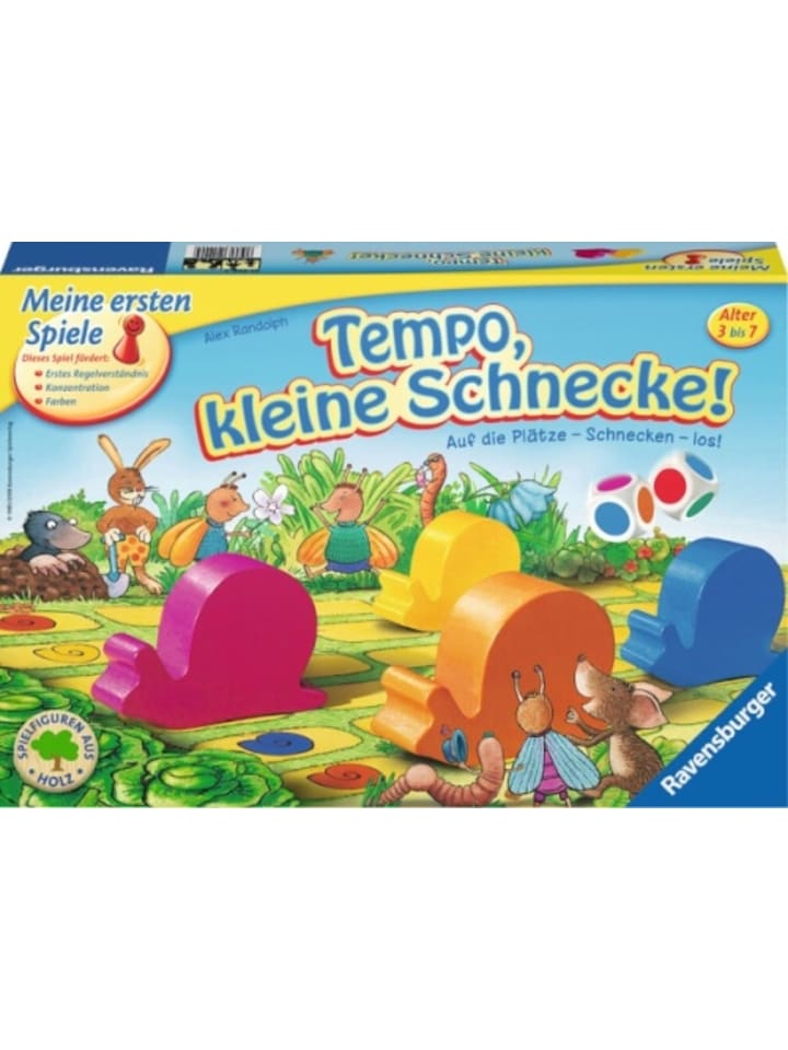 Ravensburger Brettspiel Tempo, kleine Schnecke!, 3-7 Jahre günstig kaufen onesize