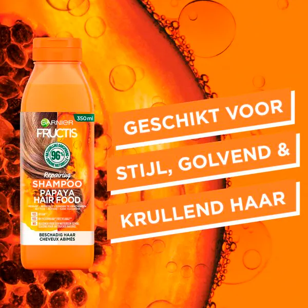 Shampoo Garnier Fructis Papaya Hair Food 350ml