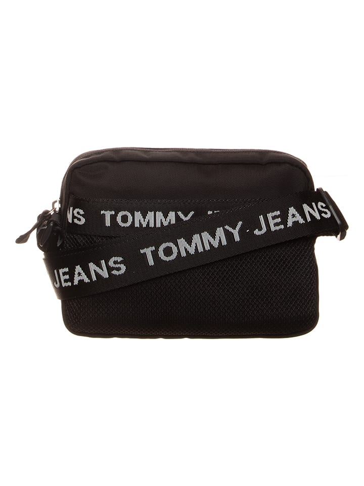 Tommy Hilfiger Umhängetasche in Schwarz - (B)20 x (H)12 x (T)4 cm günstig kaufen onesize