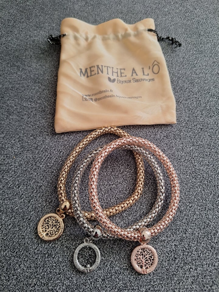MENTHE À L'O 3er-Set: Armbänder mit Anhängern günstig kaufen onesize