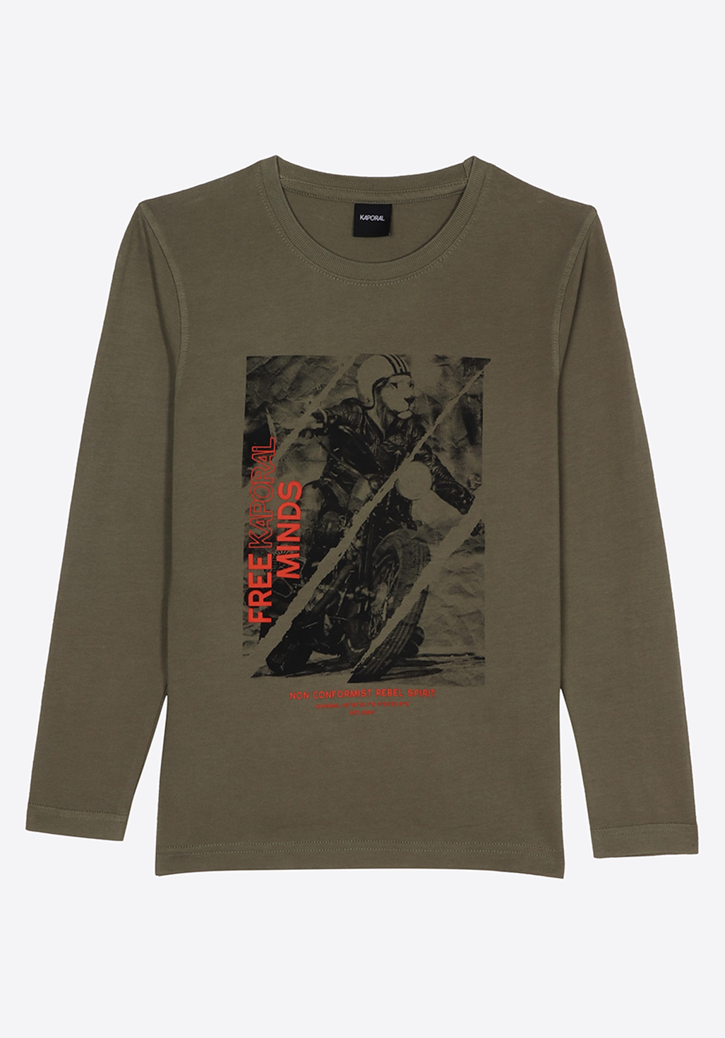 MIND   T-shirt kaki Garçon