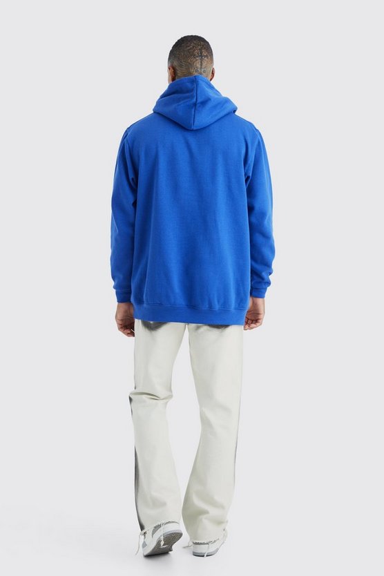 Oversize Hoodie mit Worldwide Herz Print