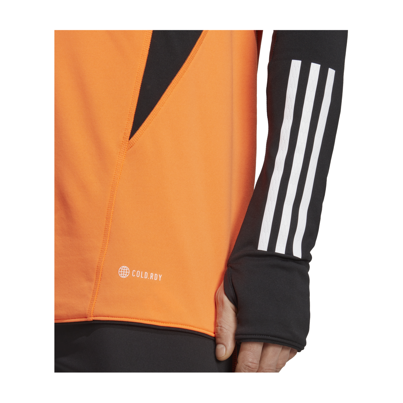 adidas Tiro 23 Warmtop Orange Schwarz