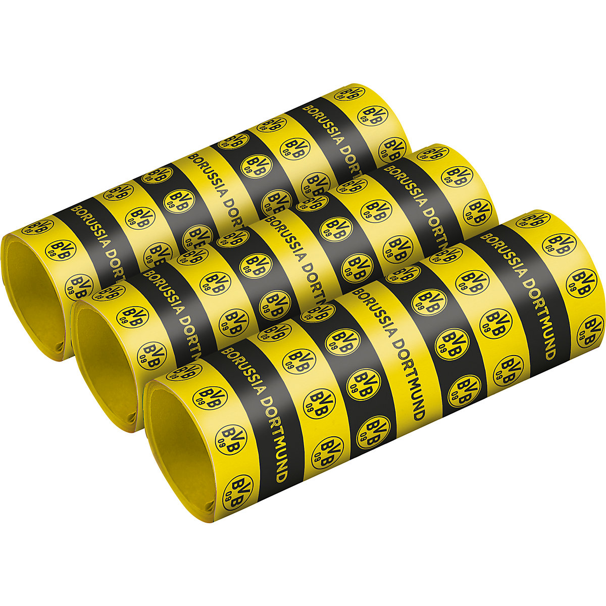 Luftschlangen 3er, BVB Dortmund