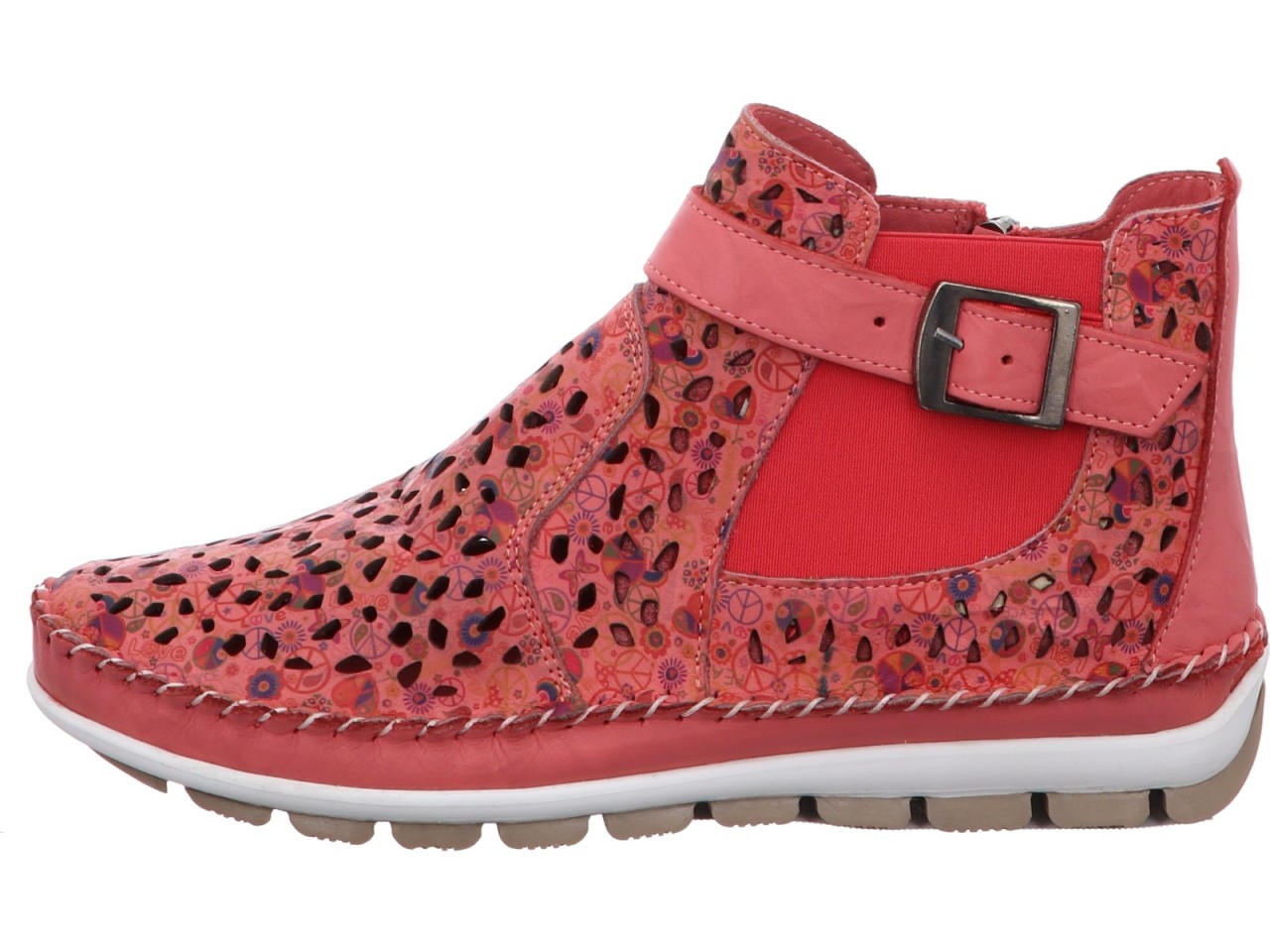 GEMINI Stiefeletten rot