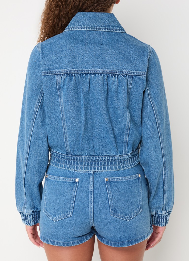 Jachetă de denim decupată NIKKIE Darien