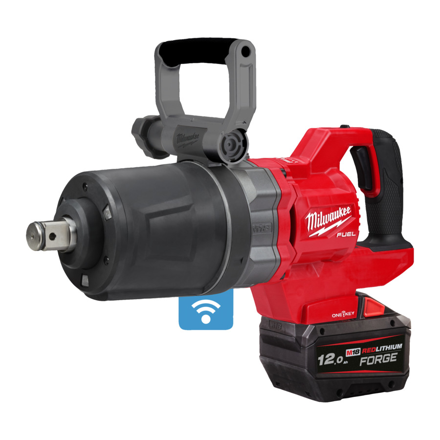 Milwaukee 4933499253 M18 ONEFHIWF1DS-121C Încărcător de găurit cu acumulator de 1