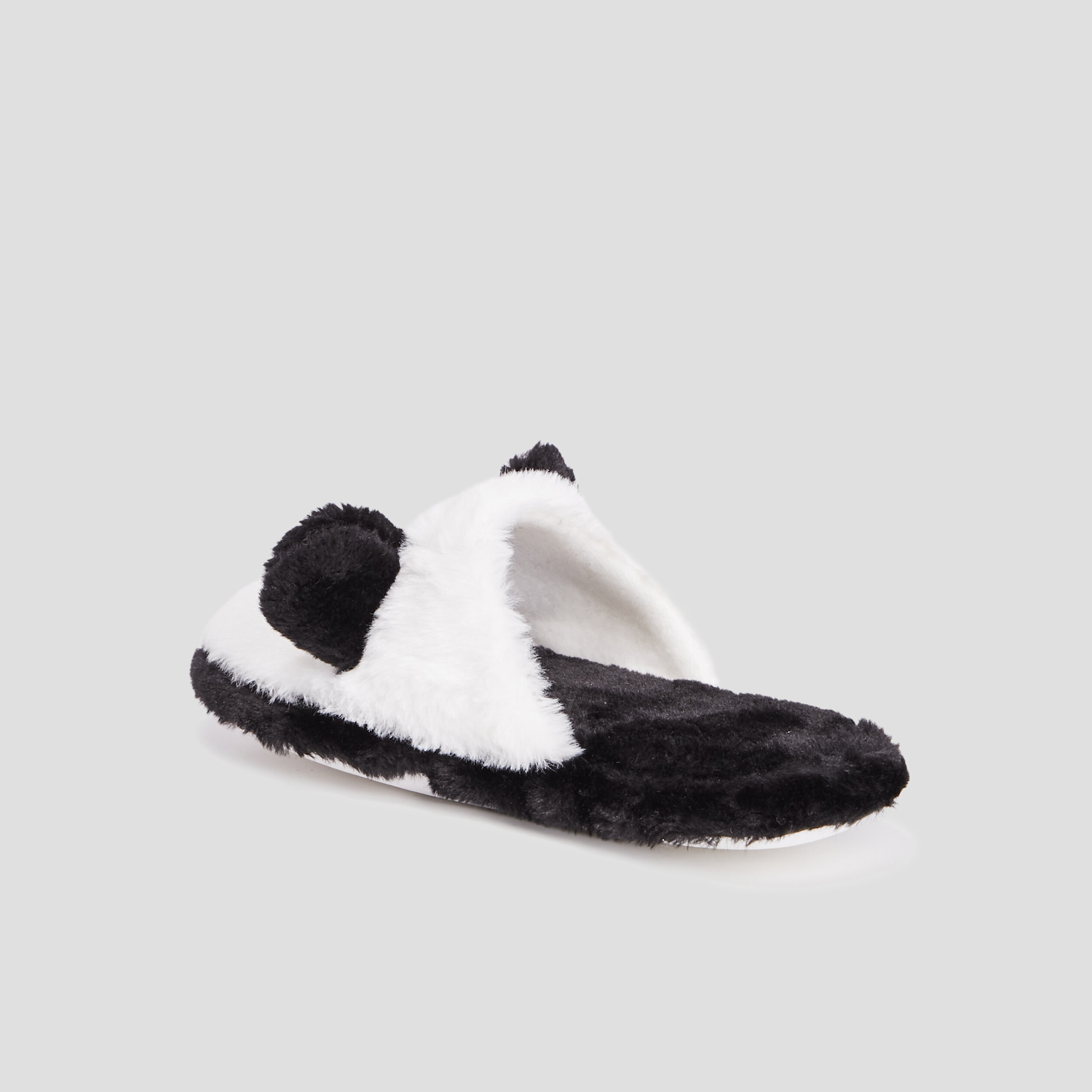 Chaussons mules noir femme | La Halle
