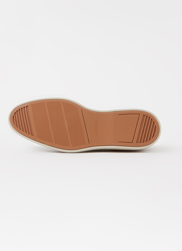 Magnanni suede loafer